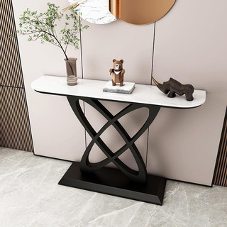 Kệ console chân sắt sơn tĩnh điện mặt đá ceramic CS20