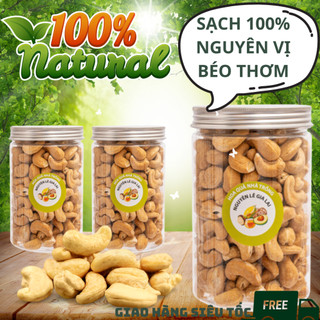 Hạt điều không muối sạch vỏ rang tay thủ công - Organic