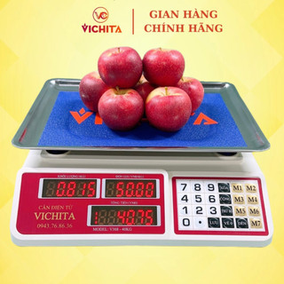 Cân Tính Giá Tiền Điện Tử VICHITA V368 - Cân điện tử 40kg/5g bán hàng siêu thị tạp hoá, cân thực phẩm hoa quả