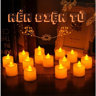 đèn led nến điện tử 1 chiếc đã có2 pin đi kèm