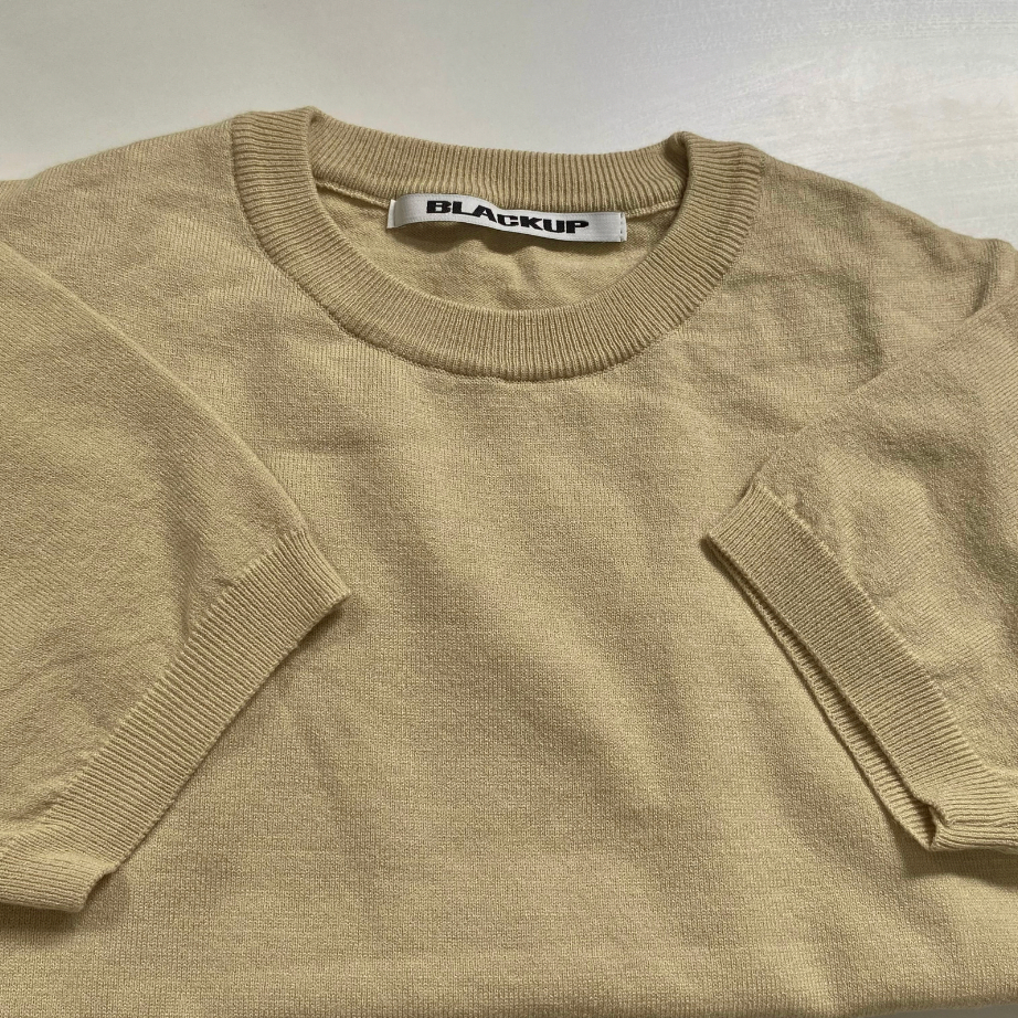 Áo len BLACKUP Soma Short Sleeve Knit