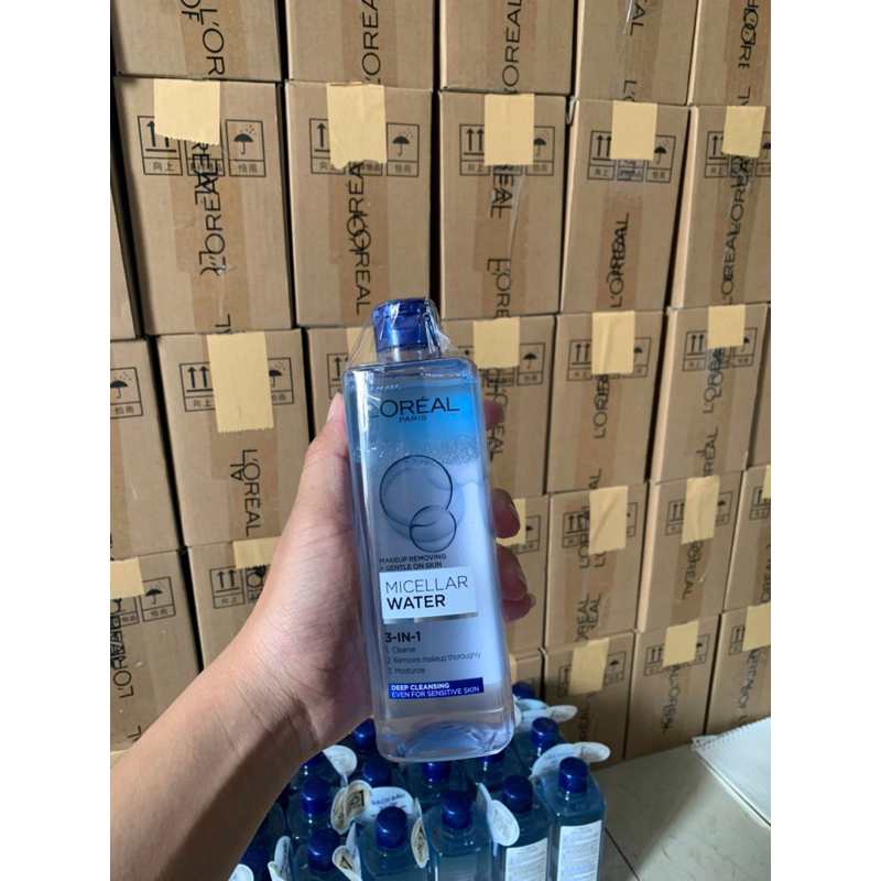 Nước Tẩy Trang LOréal Paris Dành Cho Da Dầu mini 95ml Revitalift Crystal Purifying Micellar Water