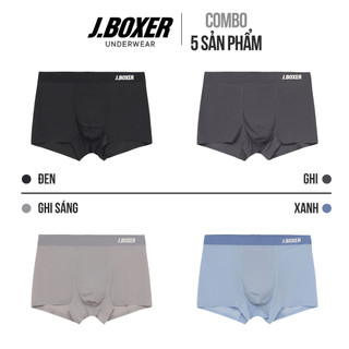 Combo 5 quần lót nam PROFIT trunk mềm mại co giãn kháng khuẩn công nghệ nano