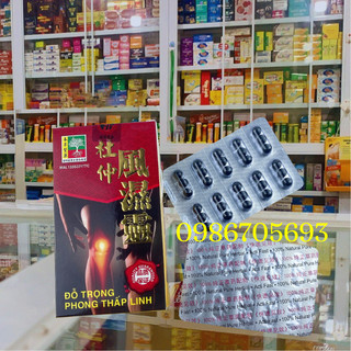 Đỗ trọng phong thấp linh - hộp 60 viên hỗ trợ xương khớp