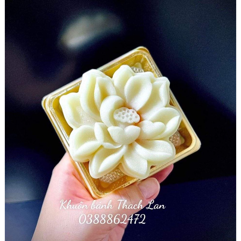 Khuôn cốc sen khắc 3D (cỡ 150g hoặc 200g)