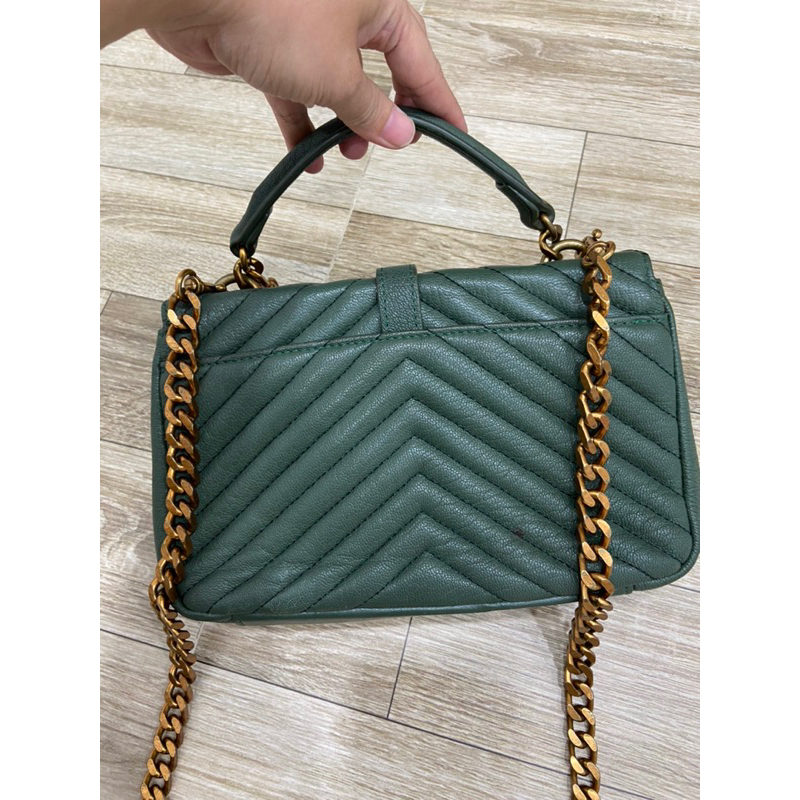 Túi si da thật hiệu Y.S.L College