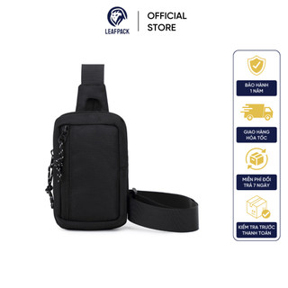 Túi Đeo Chéo, Túi Bao Tử Mini - LP035 Chất Vải canvas 4 Lớp Phối Lót nylon Chống Nước Nhỏ Gọn Đa Năng