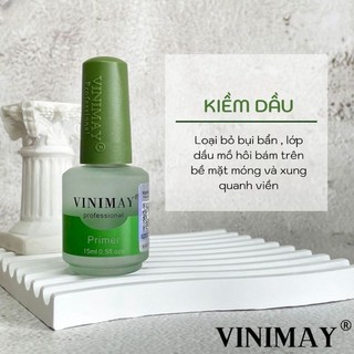 Kiềm dầu Vinimay chính hãng 15ml - Primer chuyên dụng cho dân làm móng