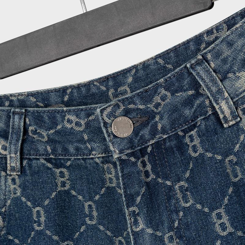 Bộ quần áo denim The Bad God Áo Sơ Mi Ethan và Quần short  Ethan