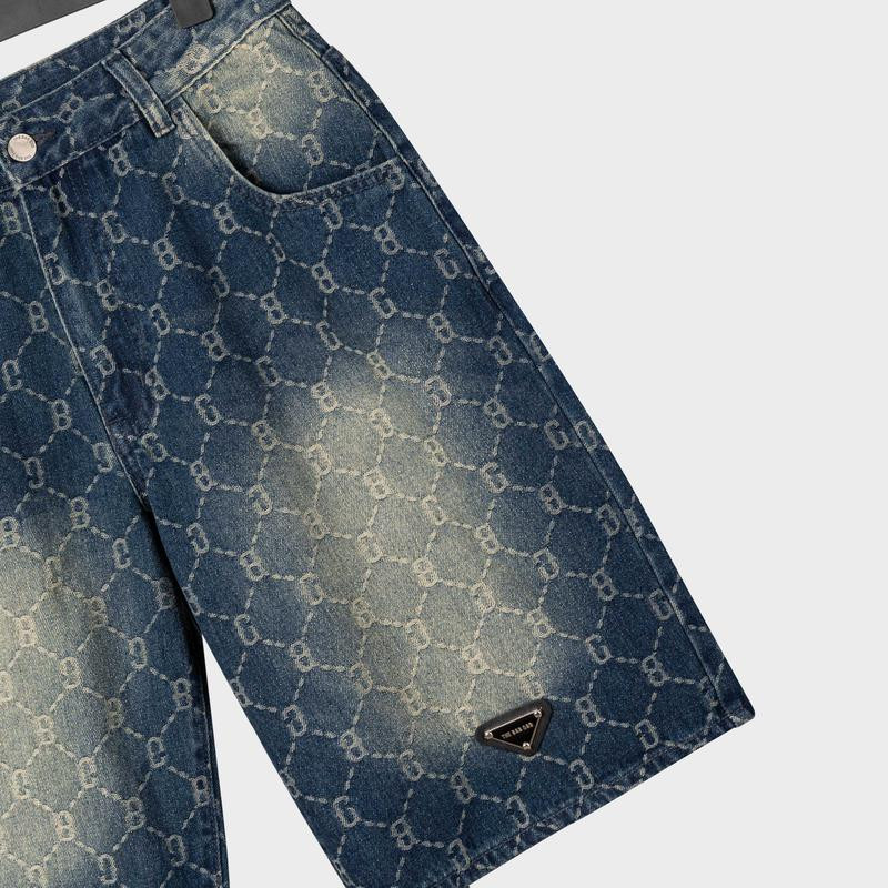 Bộ quần áo denim The Bad God Áo Sơ Mi Ethan và Quần short  Ethan