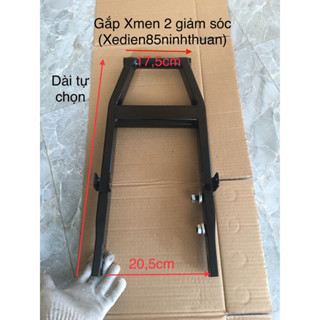 Gắp xe điện Xmen loại 2 phuộc(2 sóc) bánh zin  đến 3000w.