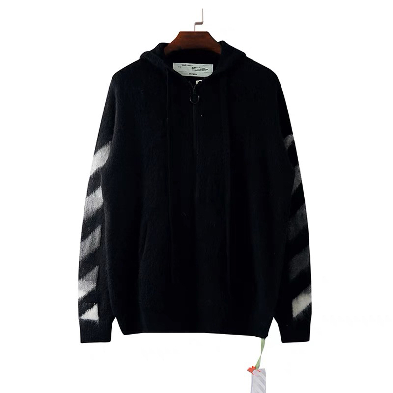 HOODIE LEN LÔNG OFF-WHITE HÀNG LOẠI 1 UNISEX CHO CẢ NAM VÀ NỮ ẤM ÁP