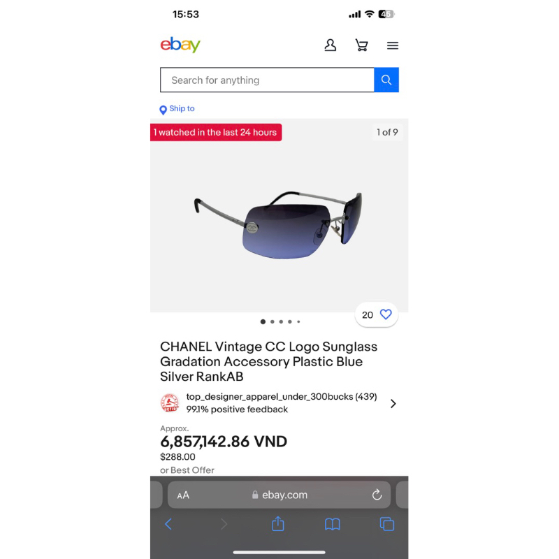 👓 Kính - Cha.nel unisex nam nữ đẹp lạ và sang chảnh 👓