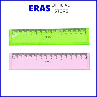 Thước kẻ màu 15cm eras e906