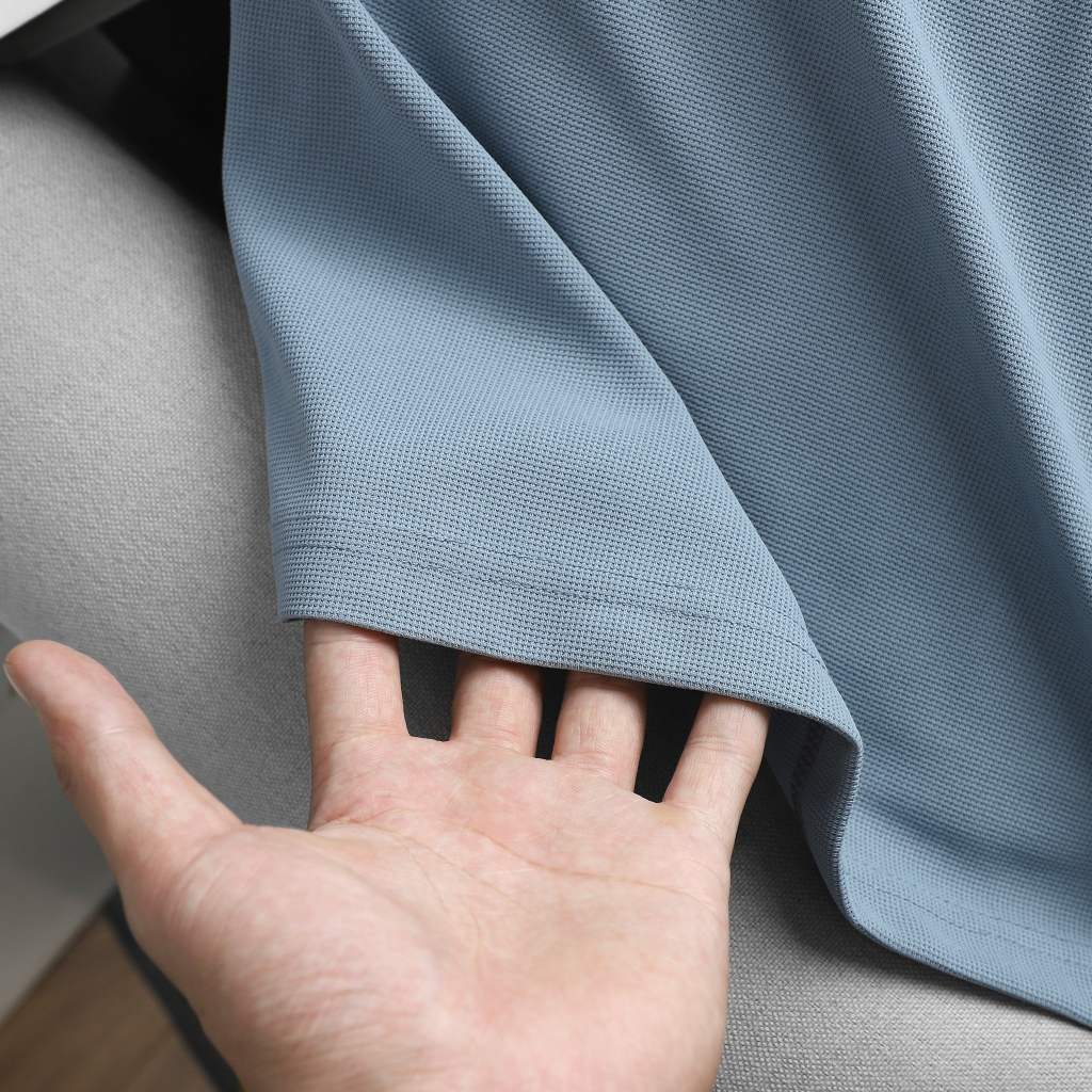 Bigsize - Áo thun big size unisex phối đường may, vải tổ ong mắt chim Big Men <130kg