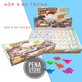 Hộp x 60 trứng khủng long ngâm nước tự nở - hộp lớn bán sỉ