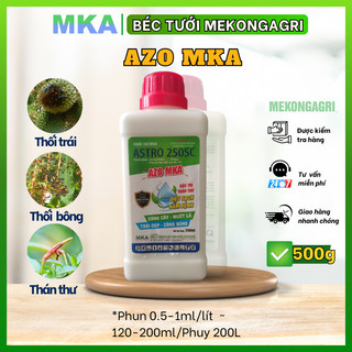 Phân bón mekong Azo MKA quản lý thán thư, thối hoa, thối trái, sương mai, phấn trắng