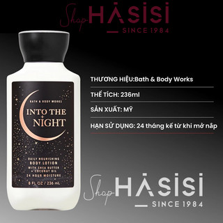 Sữa dưỡng thể bbw - into the night body lotion 236ml