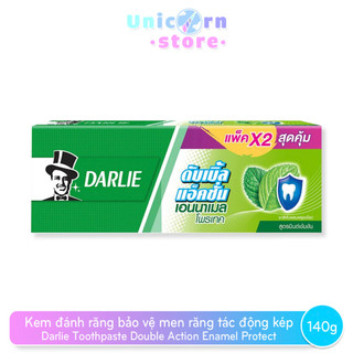 Kem Đánh Răng Bảo Vệ Men Răng Tác Động Kép Darlie Toothpaste Double Action Enamel Protect 140G