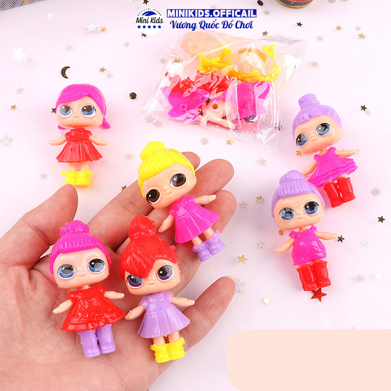 Búp bê mini siêu dễ thương dành cho bé gái từ 2 tuổi - Đồ chơi MiniKids