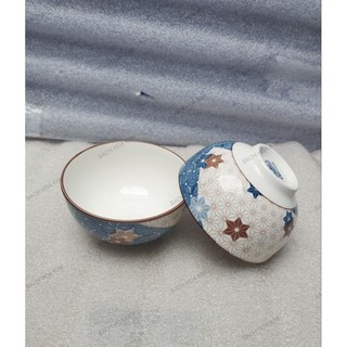 Chén sứ hoa văn 4d mẫu xanh sao 11cm gl32 ,chén sứ trắng 11cm , chén chấm trắng 8.5cm