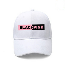 Mũ lưỡi trai 2 màu đen trắng dành cho fan Black pink