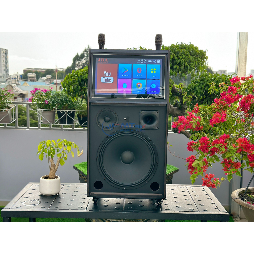 Loa Karaoke Màn Hình JBA F73S - Công Suất Lớn 300W Màn Hình Amoled Mượt Mà Bass 40Cm Siêu Trầm Âm Thanh Mạnh Mẽ Uy Lực