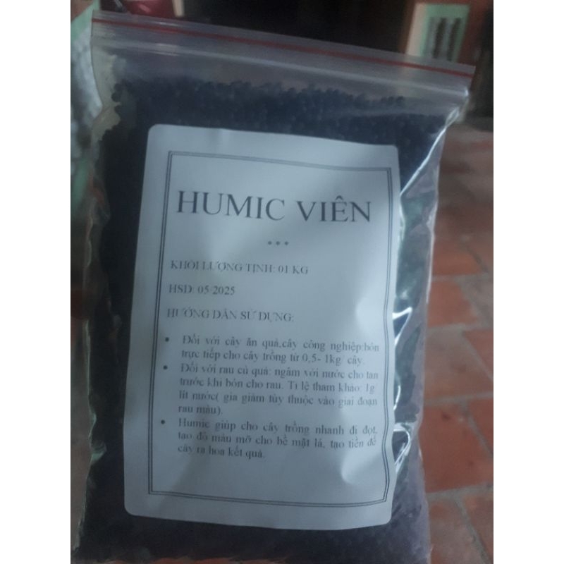 1 kg phân bón HUMIC DẠNG VIÊN