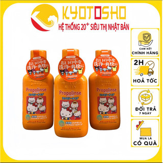 Nước súc miệng Propolinse trẻ em hello kitty