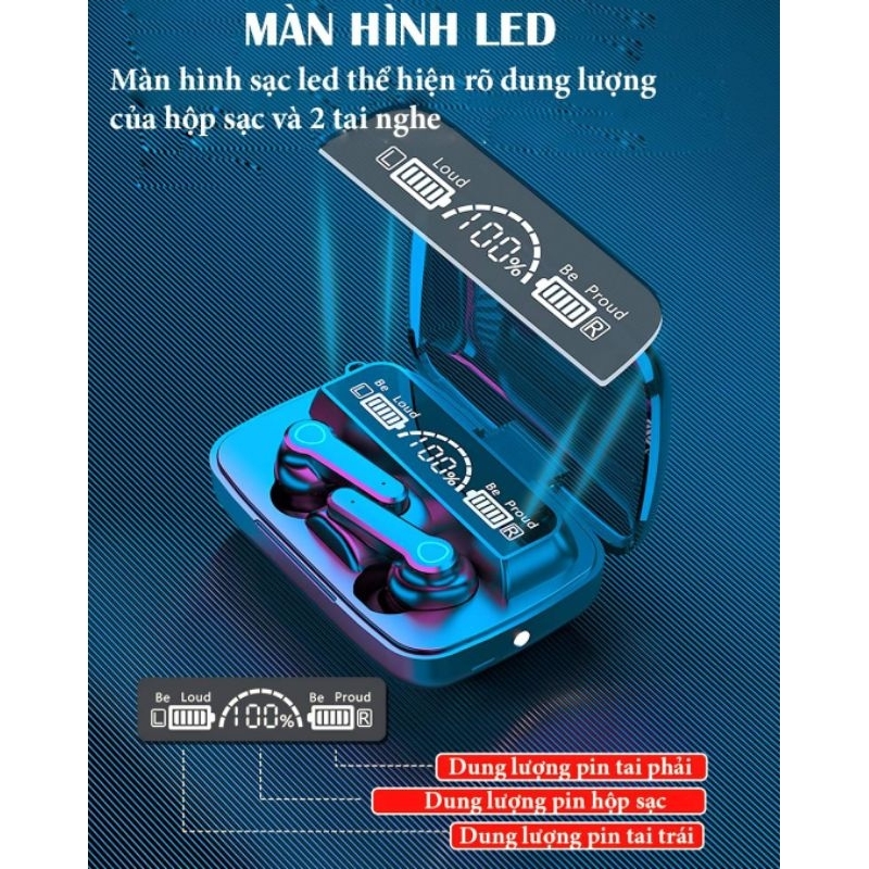 Tai nghe bluetooth M19 pro phiên bản nâng cấp 2023