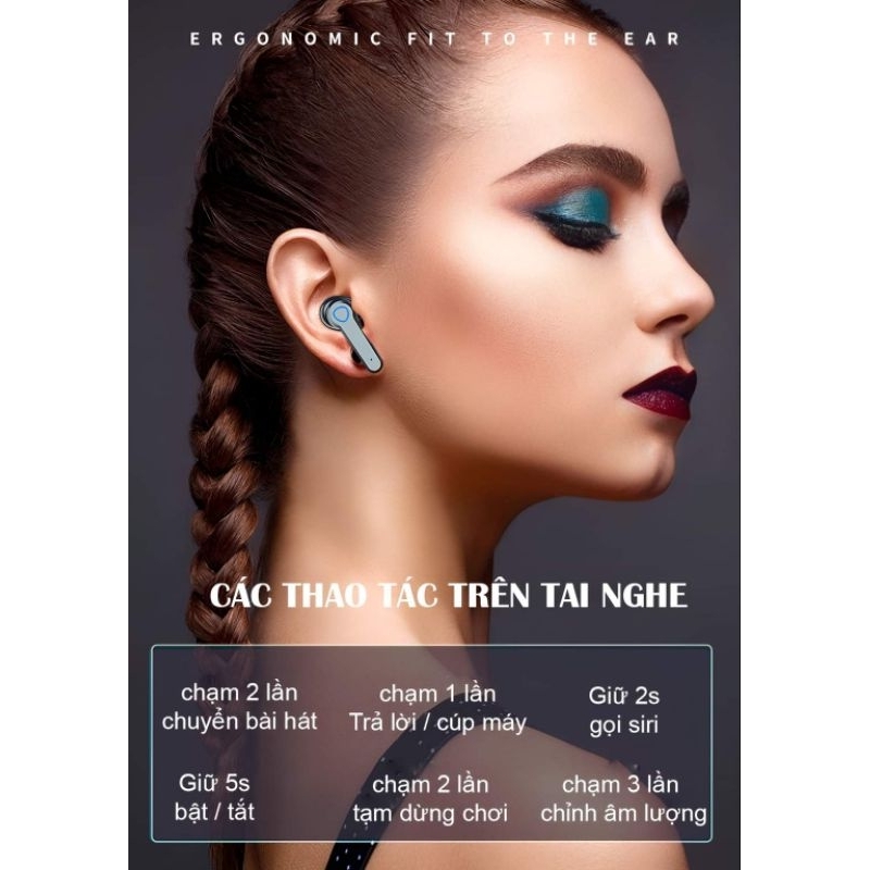Tai nghe bluetooth M19 pro phiên bản nâng cấp 2023