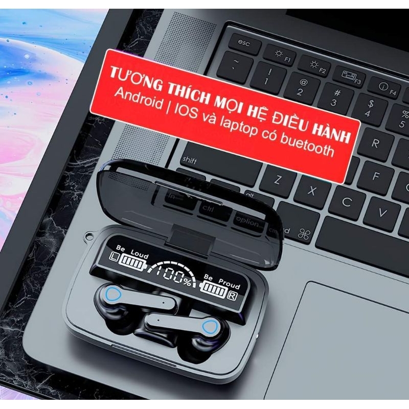 Tai nghe bluetooth M19 pro phiên bản nâng cấp 2023