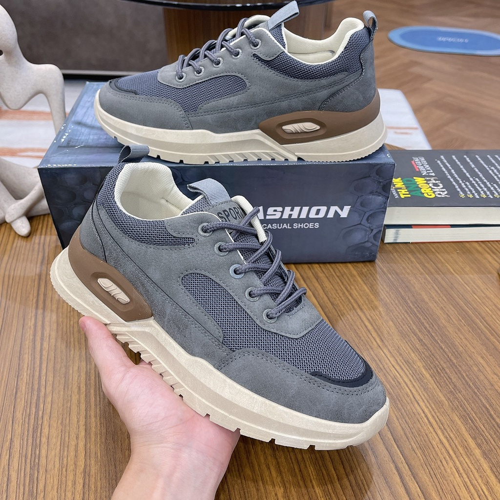 Giày Sneaker Thể Thao Nam G86 Cao Cấp Độn Đế Tăng Chiều Cao Phong Cách Hàn Quốc Đẹp Thời Trang Giá Rẻ A1