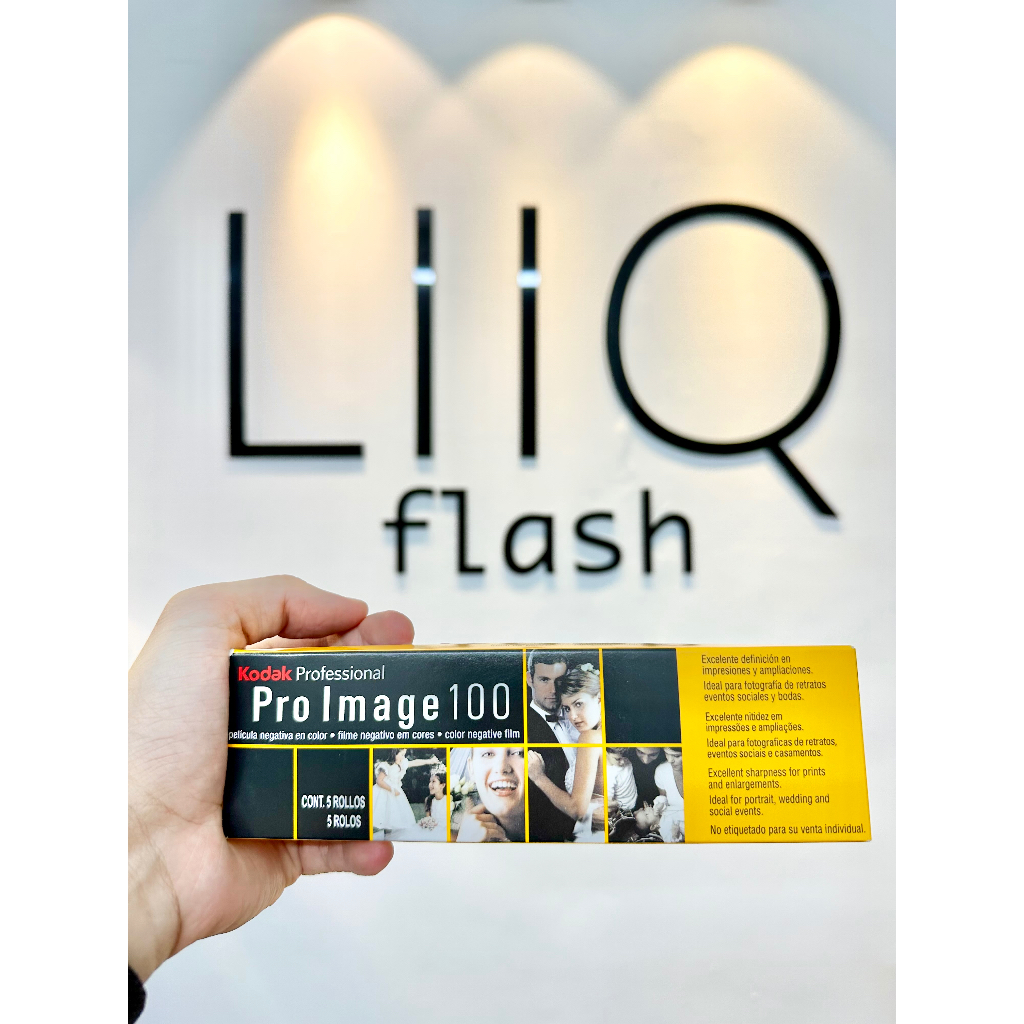 Phim Kodak Pro Image ISO 100, Màu Color, 135/35mm x 36 Kiểu, In Date Cho Máy Chụp Ảnh Film - LIIQ Flash