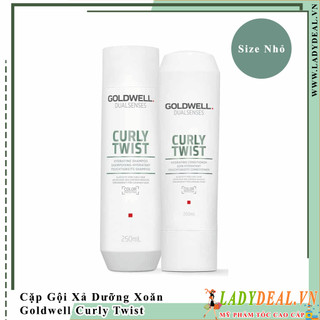 Dầu Gội Xả Dưỡng Xoăn Goldwell Dualsenses Curls Waves 250ml + 200ml Chính Hãng
