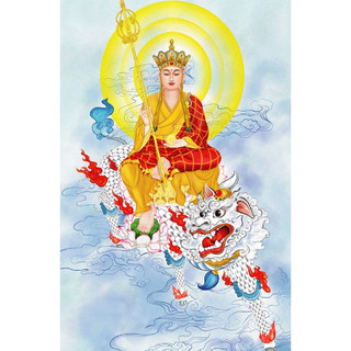 tranh đính đá tự làm-phậ Địa tạng vương bồ tát