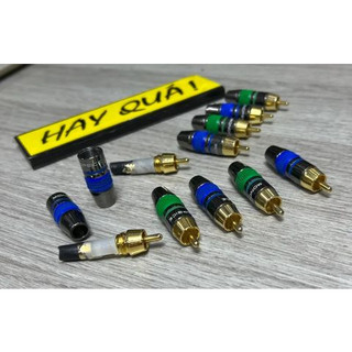 [Mã ELHACE giảm 4% đơn 300K] Jack cắm RCA hàng xịn hãng rã dây