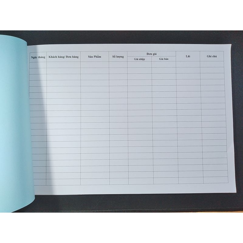 SỔ QUẢN LÝ DOANH THU BÁN HÀNG