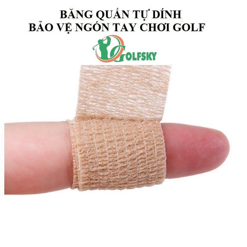 Băng quấn bảo vệ ngón tay khi chơi golf, băng quấn tự dính chơi thể thao
