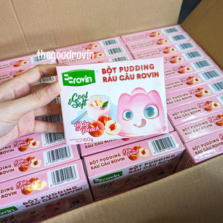 Bột Pudding Rau Câu Đào
