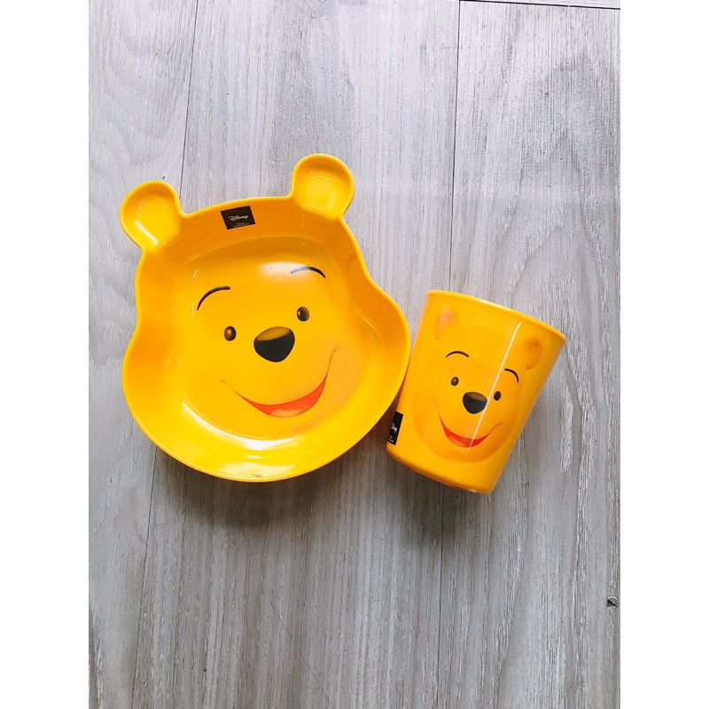 Thìa , cốc, bát  ăn dặm gấu disney
