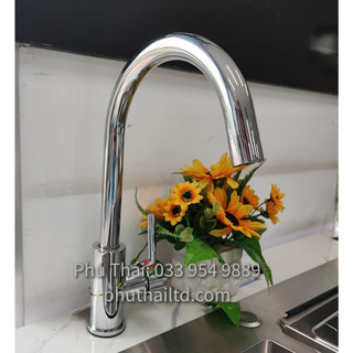 Vòi rửa bát gắn chậu nóng lạnh SF731 - Chính hãng