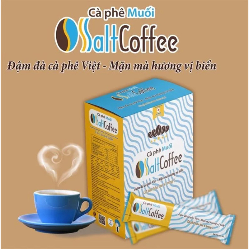 Cà Phê Muối SaltCoffee Hộp 9 Gói