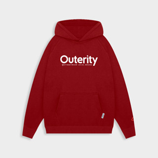 Áo Khoác Hoodie Newfont / Màu Đỏ - AHO2002 / Unisex Localbrand