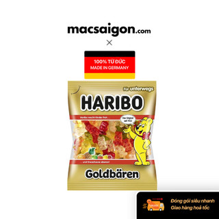 Kẹo dẻo đức haribo goldbären con gấu 175g - 4001686322840