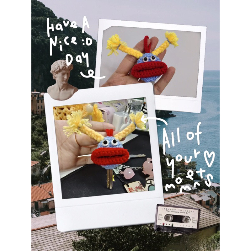 Bọc Chìa Khoá Vô Tri Bằng Len - Handmade 🧶