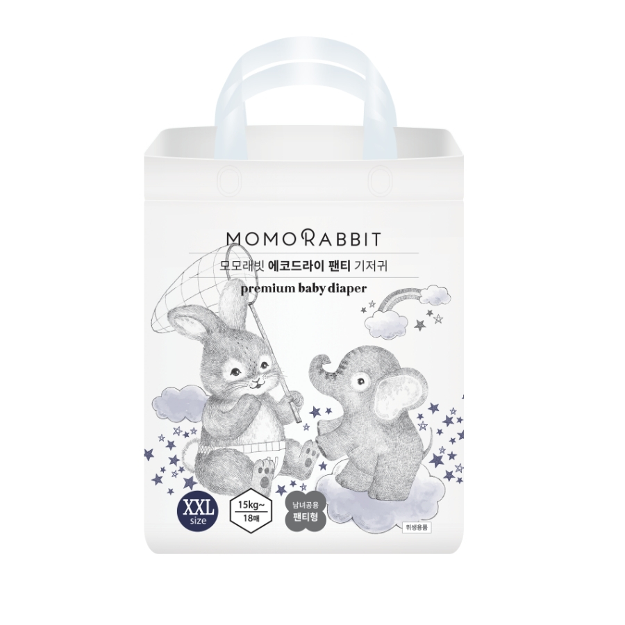 Bỉm quần Momo Rabbit Baby Panty Diapers cho bé