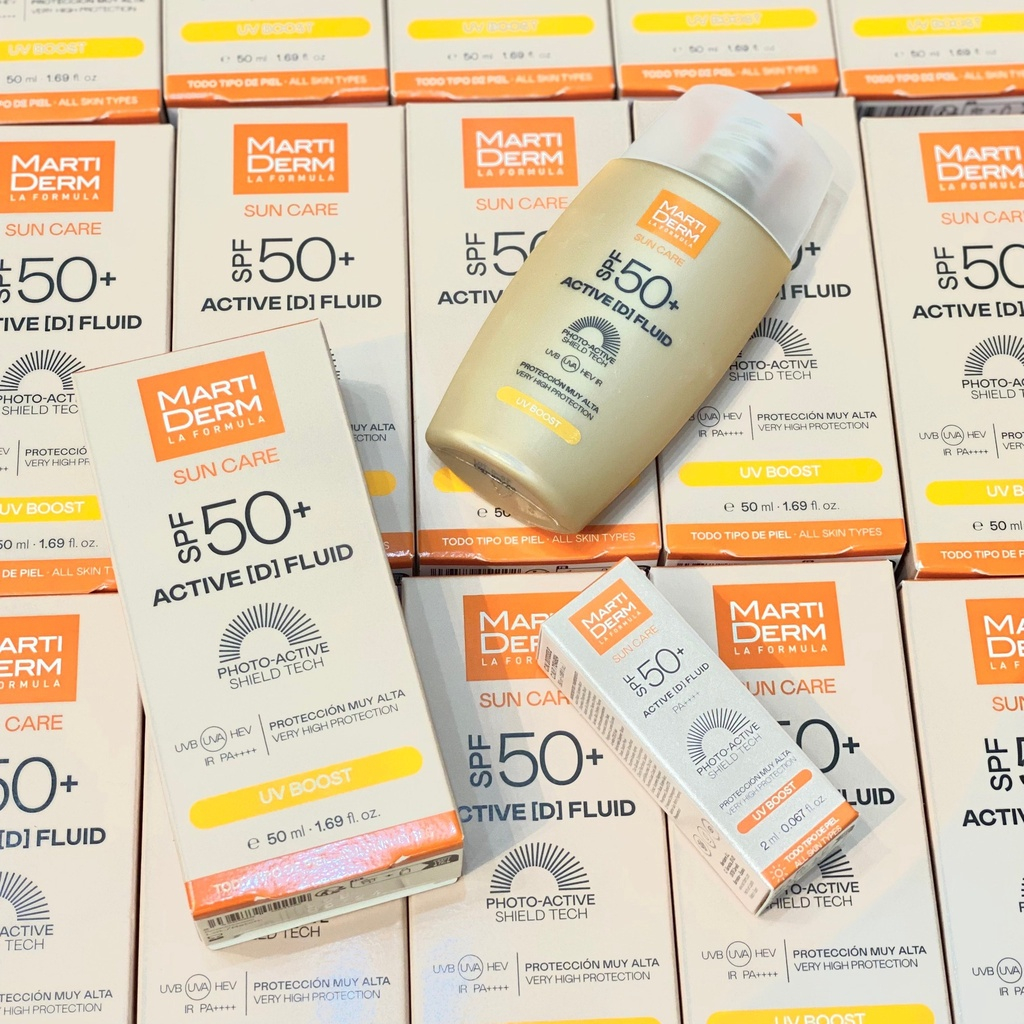 Kem Chống Nắng MartiDerm Sun Care Active  Fluid SPF50+ 50ml BeeSkincare