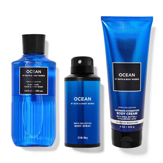 [Auth-phân loại]Sản phẩm tắm dưỡng xịt thơm lưu hương cho nam Bath and Body works-Ocean