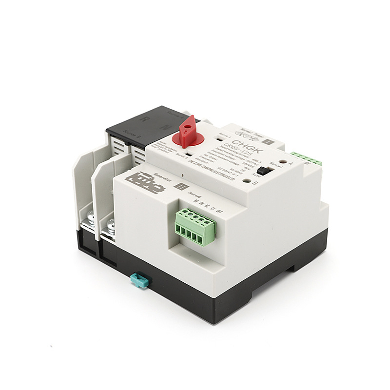Cầu dao đảo chiều tự động ATS 125A 2P không gây mất điện khi chuyển nguồn ATS 2P 125A ATS 100A